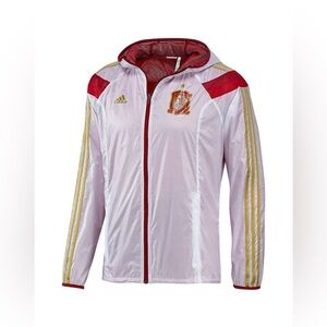 Adidas Mens 2014/2015 Spain Soccer Woven Anthem Jacket